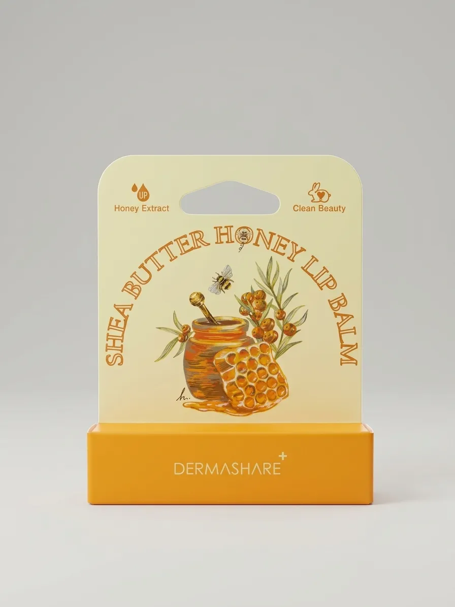 DERMASHARE SHEA BUTTER HONEY LIP BALM